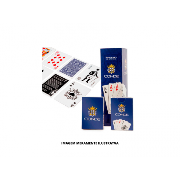 BARALHO - CD002-AZ - COR AZUL
